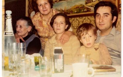 La familia de la abuela Mercedes en Julio de 1936