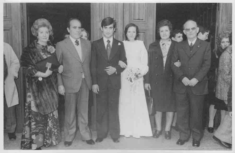 La familia Lahuerta-Duato en Julio de 1936.